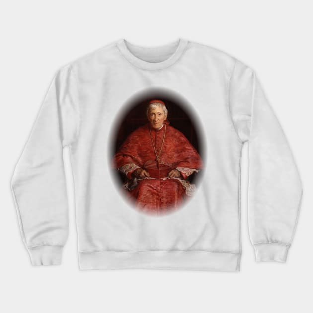 St John Henry Newman Catholic Saint Crewneck Sweatshirt by hispanicworld